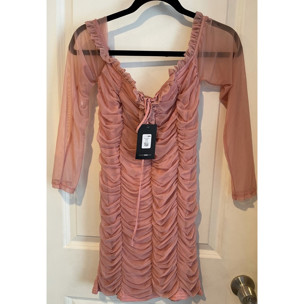 Pink dress